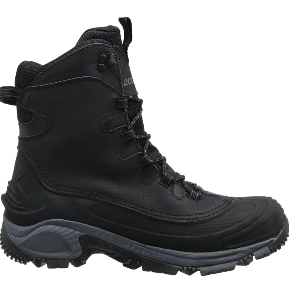 Columbia Waterproof Winter Boots Youth 7 Women’s 8.5 Black Gray NEW